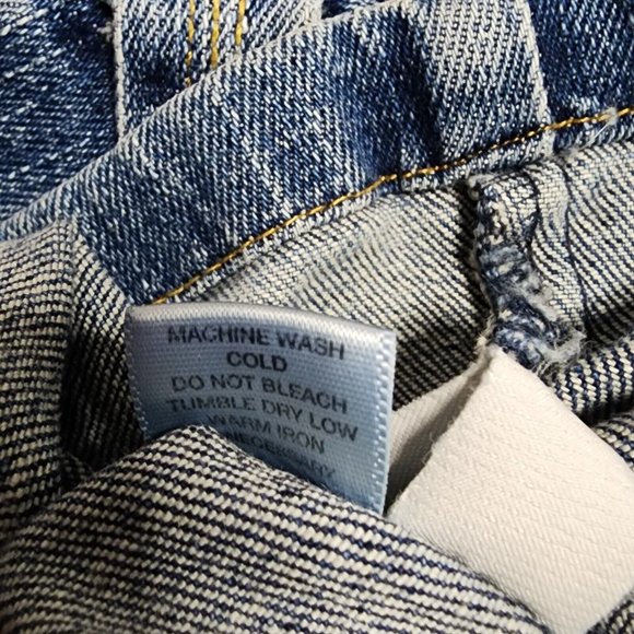 ANN TAYLOR LOFT Blue Denim Jean Skirt with Pockets Womens Size 4 - Picture 4 of 5